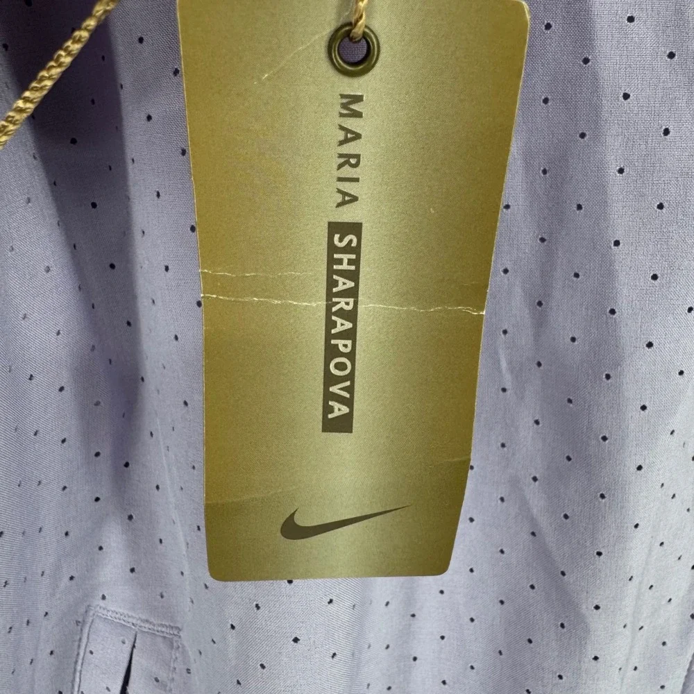 Nike Court Maria Sharapova Dri-FIT Perforated Tennis Jacket Purple Womens Large